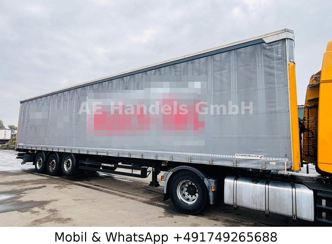 Schwarzmüller J-Serie*Edscha/Tautliner/1.Liftachse/AirPipe/SAF - Semirremolque lona: foto 2 Schwarzmüller J-Serie*Edscha/Tautliner/1.Liftachse/AirPipe/SAF - Semirremolque lona: foto 2
