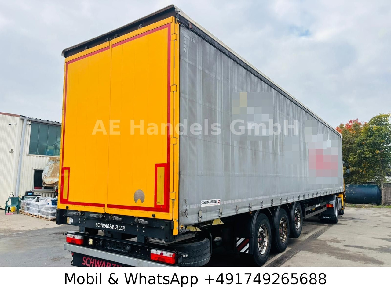 Schwarzmüller J-Serie*Edscha/Tautliner/1.Liftachse/AirPipe/SAF - Semirremolque lona: foto 4 Schwarzmüller J-Serie*Edscha/Tautliner/1.Liftachse/AirPipe/SAF - Semirremolque lona: foto 4