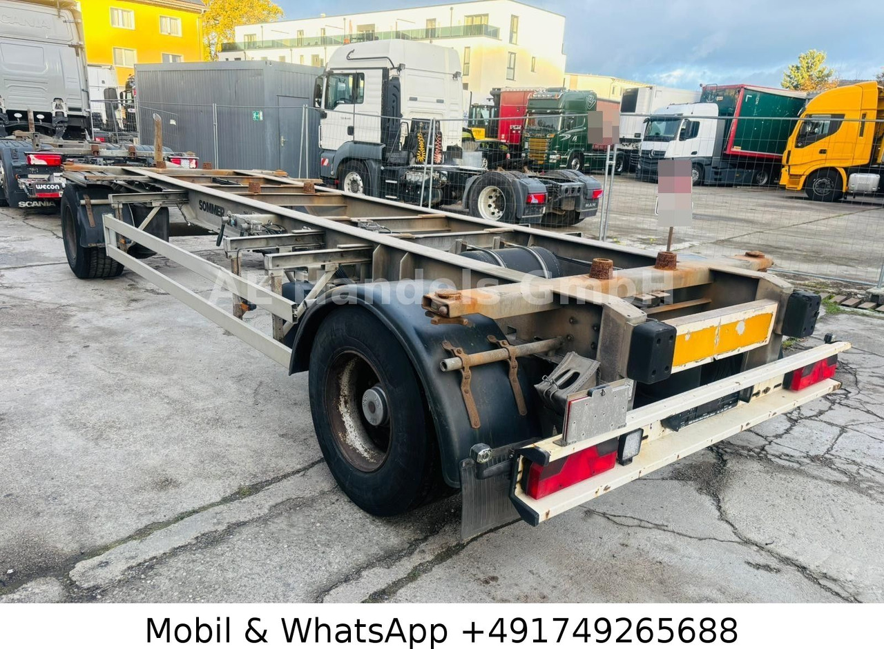 Sommer AW 18T Drehschemel BDF *Luft/Luft*Scheibenbremse - Portacontenedore/ Intercambiable remolque: foto 3 Sommer AW 18T Drehschemel BDF *Luft/Luft*Scheibenbremse - Portacontenedore/ Intercambiable remolque: foto 3