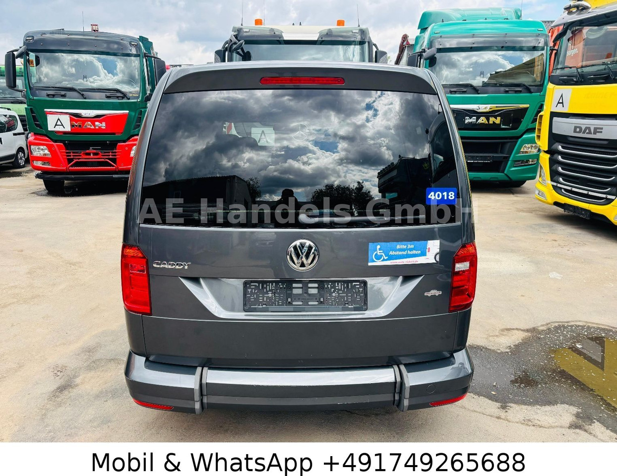Volkswagen Caddy 2.0 TDI Maxi BTW *Rampe/Klima/Tempomat/6+1 - Furgoneta de pasajeros: foto 5 Volkswagen Caddy 2.0 TDI Maxi BTW *Rampe/Klima/Tempomat/6+1 - Furgoneta de pasajeros: foto 5