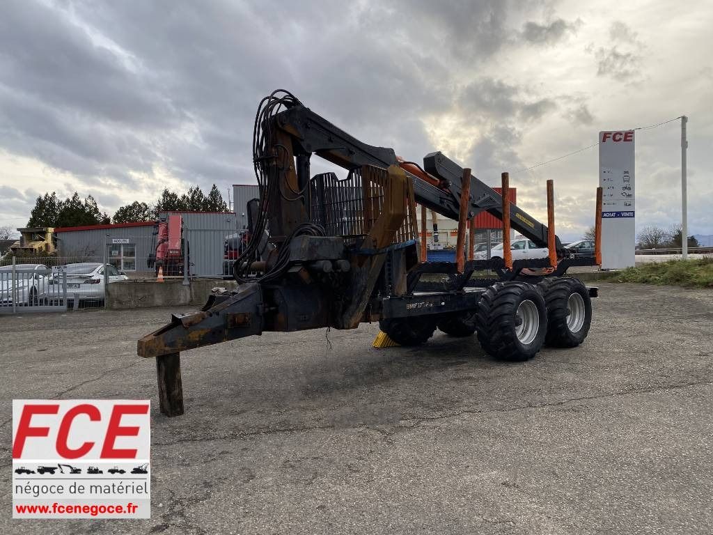 BMF Remorque Forestiere 17T2/PRO 1er Main endommagée - Remolque agrícola: foto 1 BMF Remorque Forestiere 17T2/PRO 1er Main endommagée - Remolque agrícola: foto 1