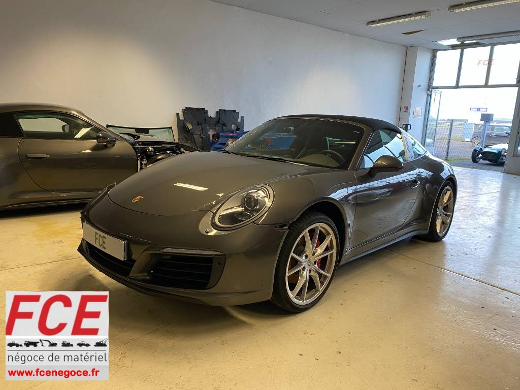 Porsche 911 CARRERA 4 TARGA (991) 3.0i 370 PDK7 endommagée - Coche: foto 1 Porsche 911 CARRERA 4 TARGA (991) 3.0i 370 PDK7 endommagée - Coche: foto 1