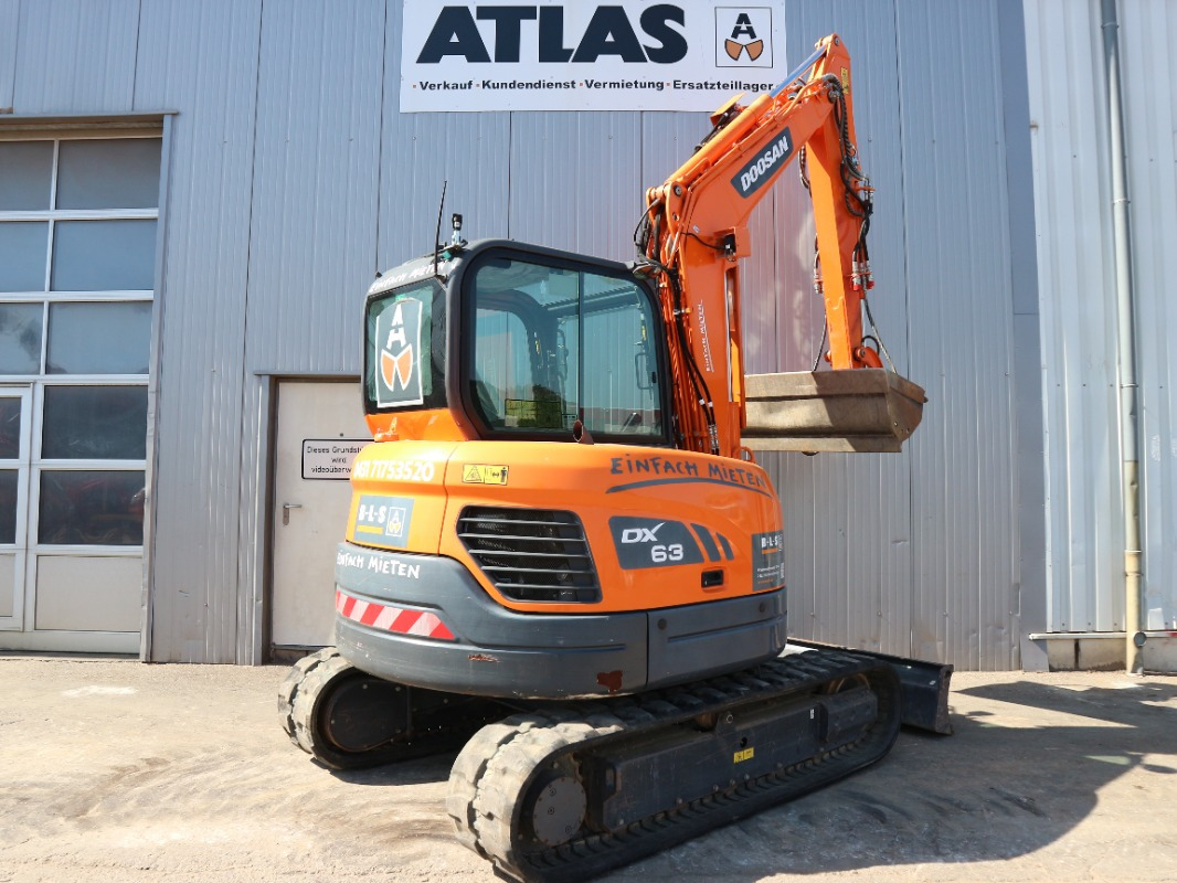 Doosan DX63-3 - Miniexcavadora: foto 3 Doosan DX63-3 - Miniexcavadora: foto 3
