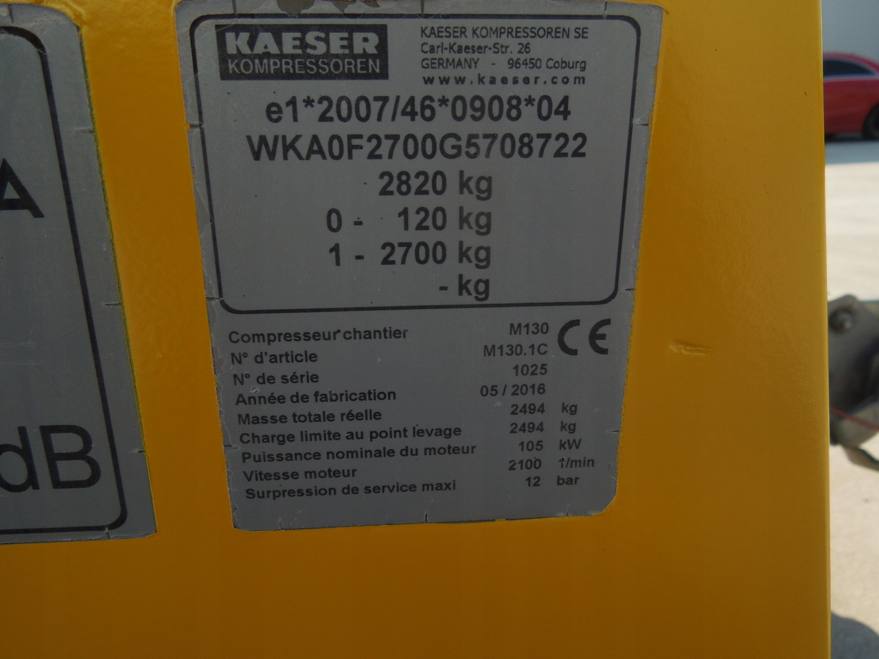 Compresor de aire KAESER M130: foto 8