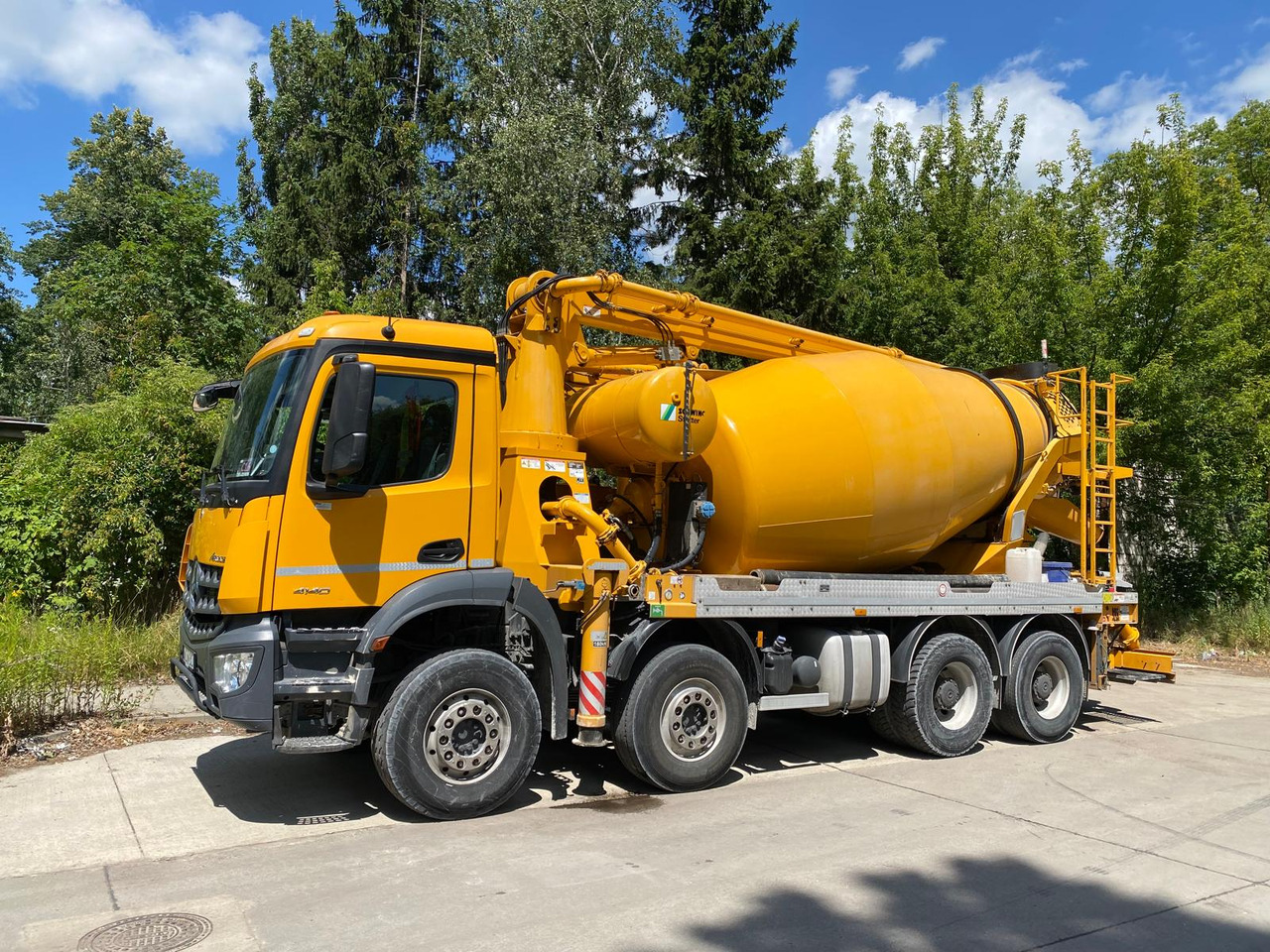 SCHWING STETTER 27m Pump Mixer - Bomba de hormigón: foto 1 SCHWING STETTER 27m Pump Mixer - Bomba de hormigón: foto 1
