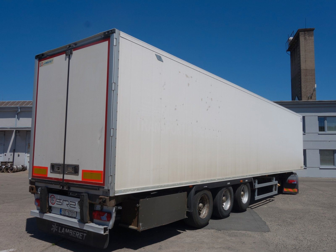 Lamberet LVF S3 mit Carrier 1300, 2.400 BtS. - Frigorífico semirremolque: foto 4 Lamberet LVF S3 mit Carrier 1300, 2.400 BtS. - Frigorífico semirremolque: foto 4