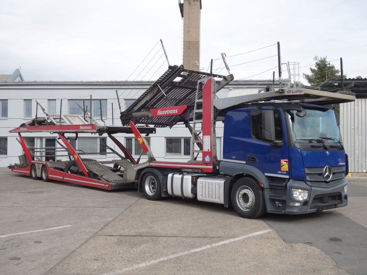 Mercedes-Benz Actros 1843 mit Euro Lohr, Retarder, VDI Certifi - Portavehículos camión: foto 3 Mercedes-Benz Actros 1843 mit Euro Lohr, Retarder, VDI Certifi - Portavehículos camión: foto 3