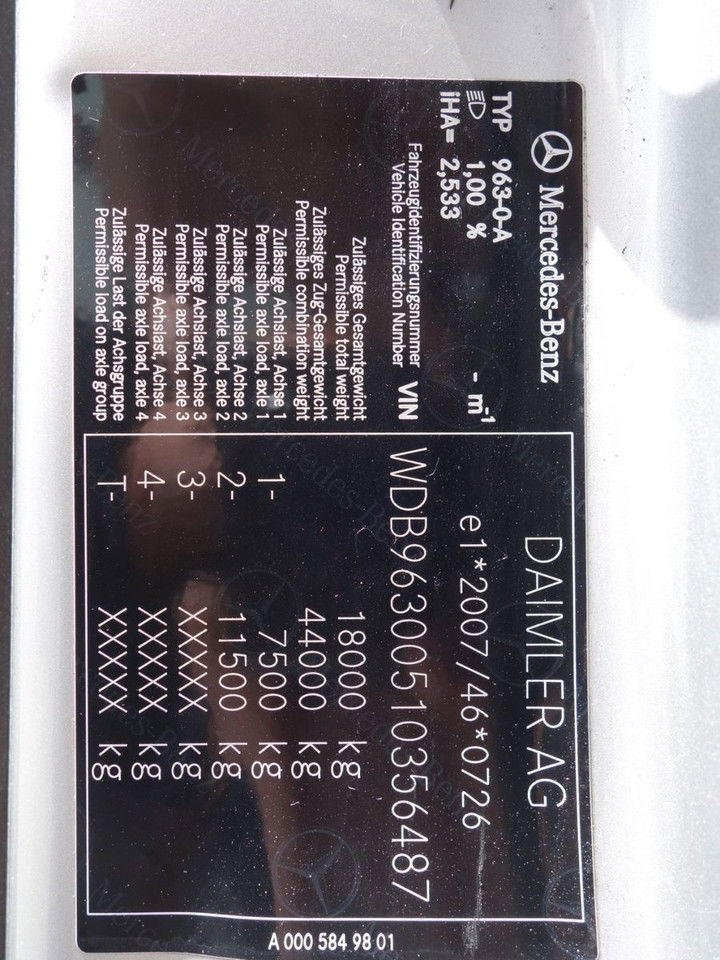 Portavehículos camión Mercedes-Benz Actros 2443 mit Rolfo FLX, Certifikation VDI: foto 16