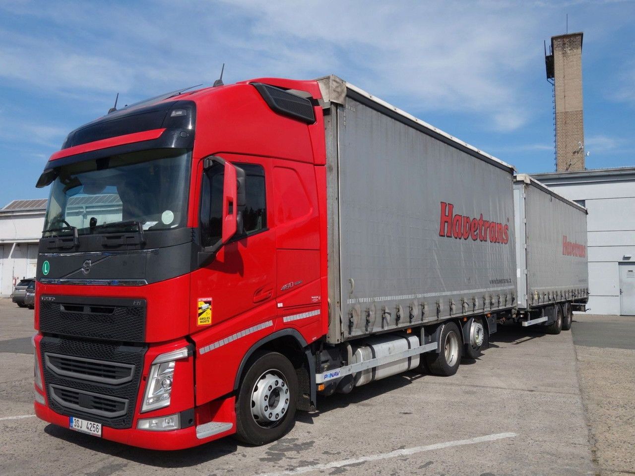 Volvo FH 460 XL 6x2, 120 cbm, Durchfahren - Camión lona: foto 1 Volvo FH 460 XL 6x2, 120 cbm, Durchfahren - Camión lona: foto 1