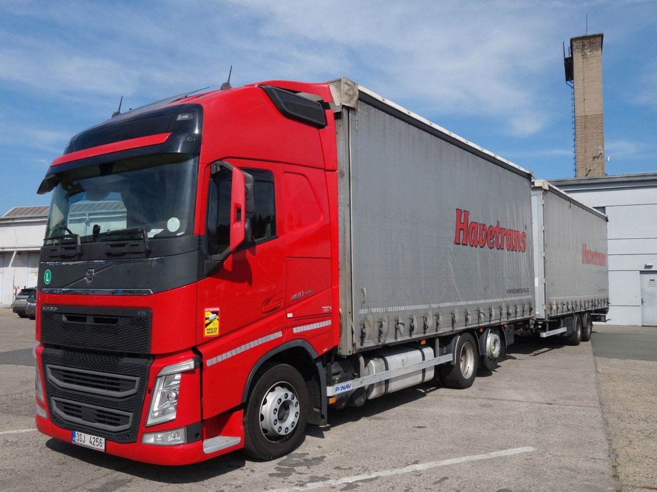 Volvo FH 460 XL 6x2, 120 cbm, Durchfahren - Camión lona: foto 1 Volvo FH 460 XL 6x2, 120 cbm, Durchfahren - Camión lona: foto 1