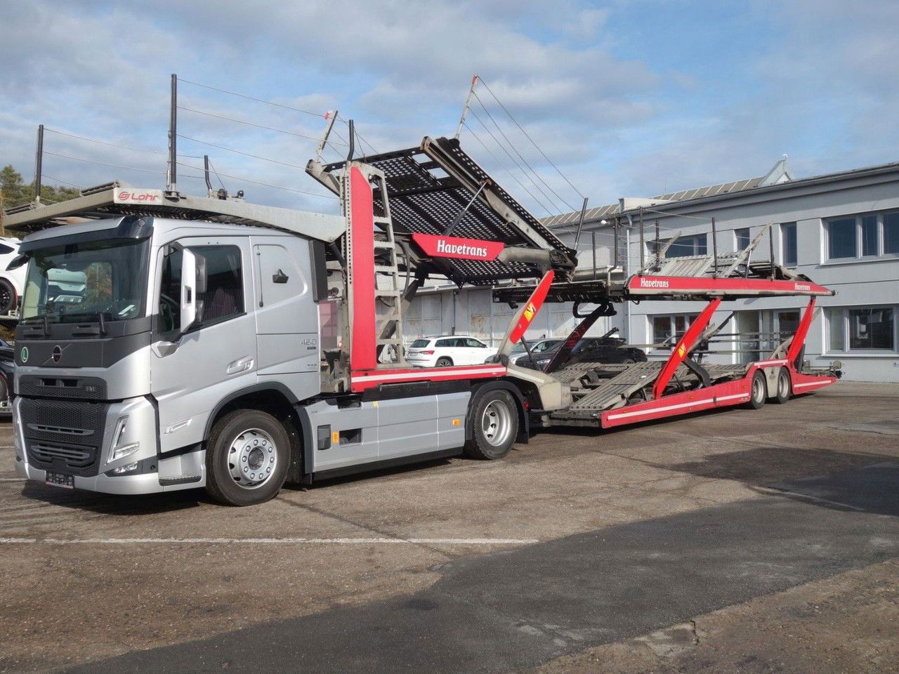 Volvo FM 13 460 Neue, Retarder , Euro Lohr 2018, VDI - Portavehículos camión: foto 2 Volvo FM 13 460 Neue, Retarder , Euro Lohr 2018, VDI - Portavehículos camión: foto 2