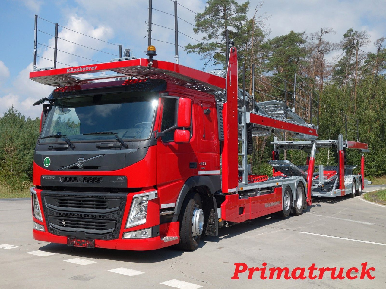 Volvo FM 460 6x2 Kassbohre Metago Pro / Intago tt, VDI - Portavehículos camión: foto 1 Volvo FM 460 6x2 Kassbohre Metago Pro / Intago tt, VDI - Portavehículos camión: foto 1