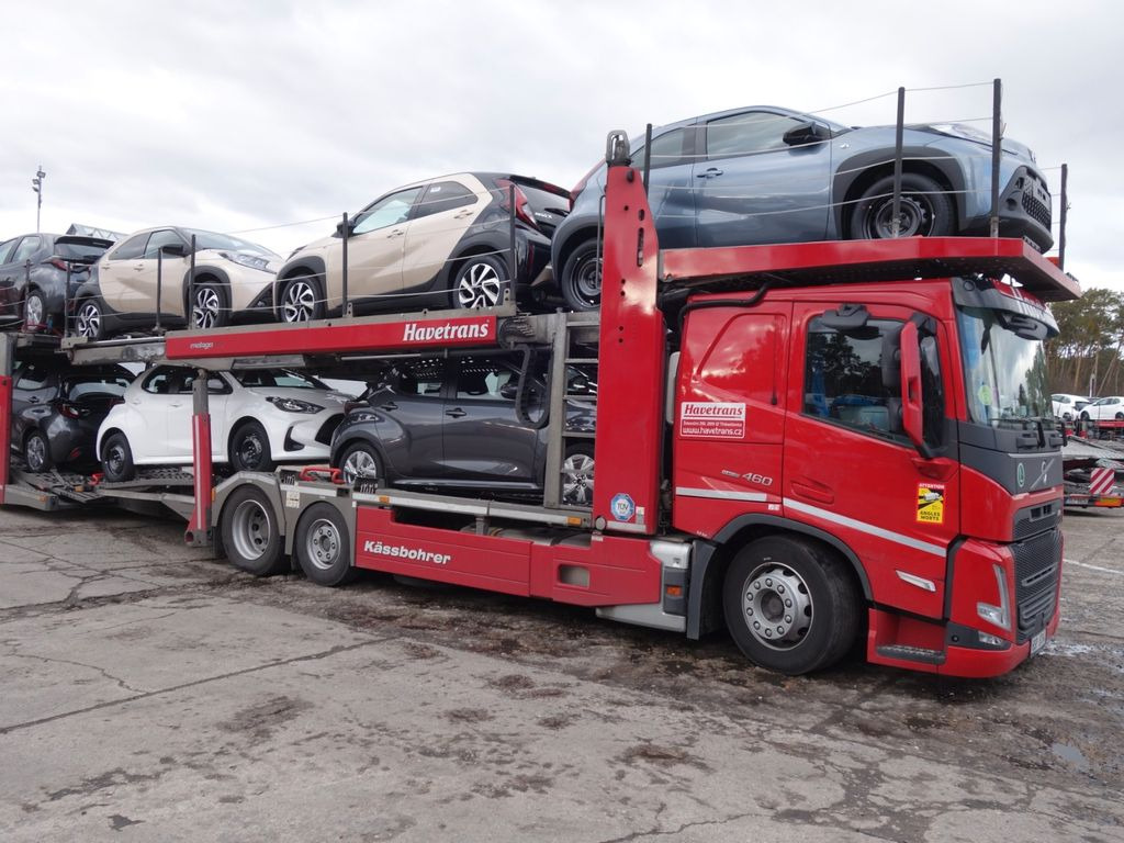 Portavehículos camión Volvo FM 460 6x2 Kassbohre Metago Pro / Intago tt, VDI: foto 9