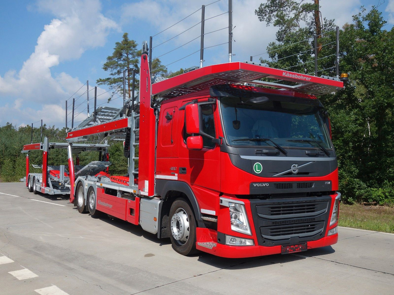 Volvo FM 460 6x2 Kassbohre Metago Pro / Intago tt, VDI - Portavehículos camión: foto 2 Volvo FM 460 6x2 Kassbohre Metago Pro / Intago tt, VDI - Portavehículos camión: foto 2