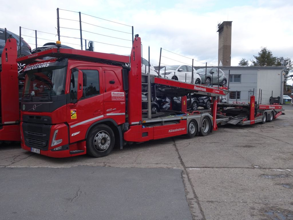 Portavehículos camión Volvo FM 460 6x2 Kassbohre Metago Pro / Intago tt, VDI: foto 11