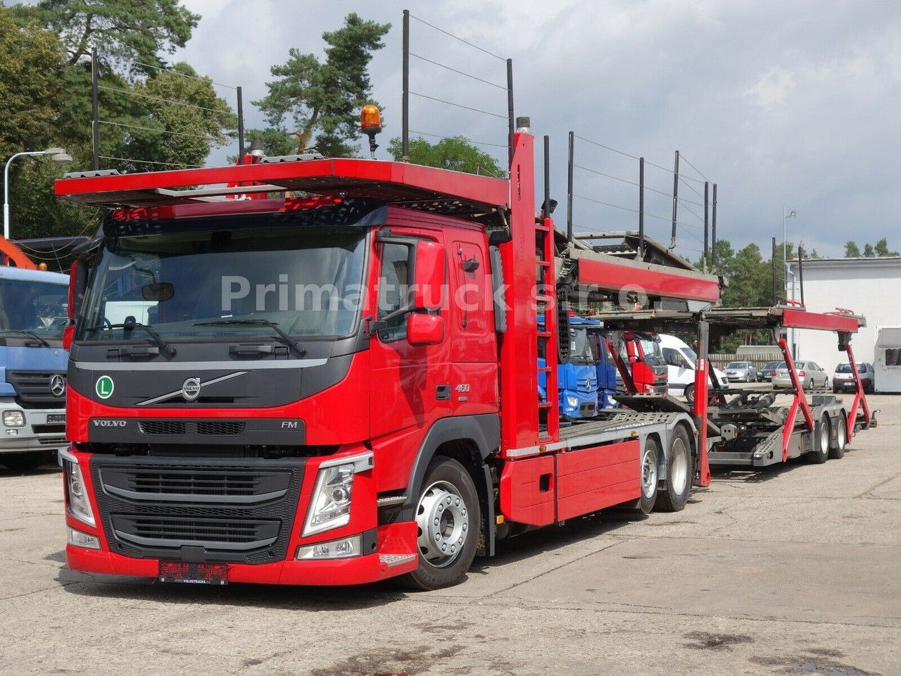 Volvo FM 460 6x2 Kassbohrer Metago/Supertrans - Portavehículos camión: foto 1 Volvo FM 460 6x2 Kassbohrer Metago/Supertrans - Portavehículos camión: foto 1
