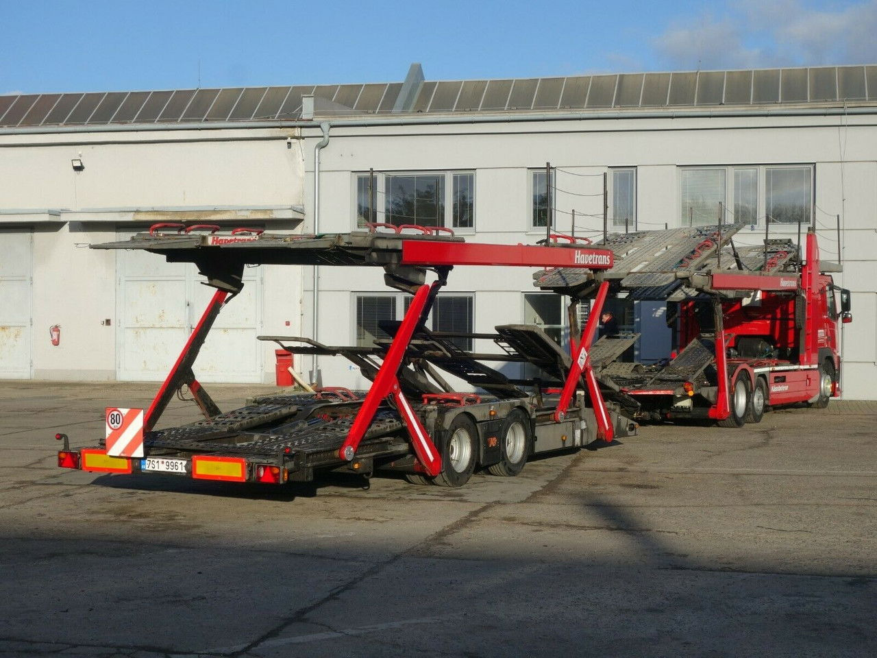 Volvo FM 460 FM13 6x2, Kässbohrer Metago/Supertrans - Portavehículos camión: foto 2 Volvo FM 460 FM13 6x2, Kässbohrer Metago/Supertrans - Portavehículos camión: foto 2