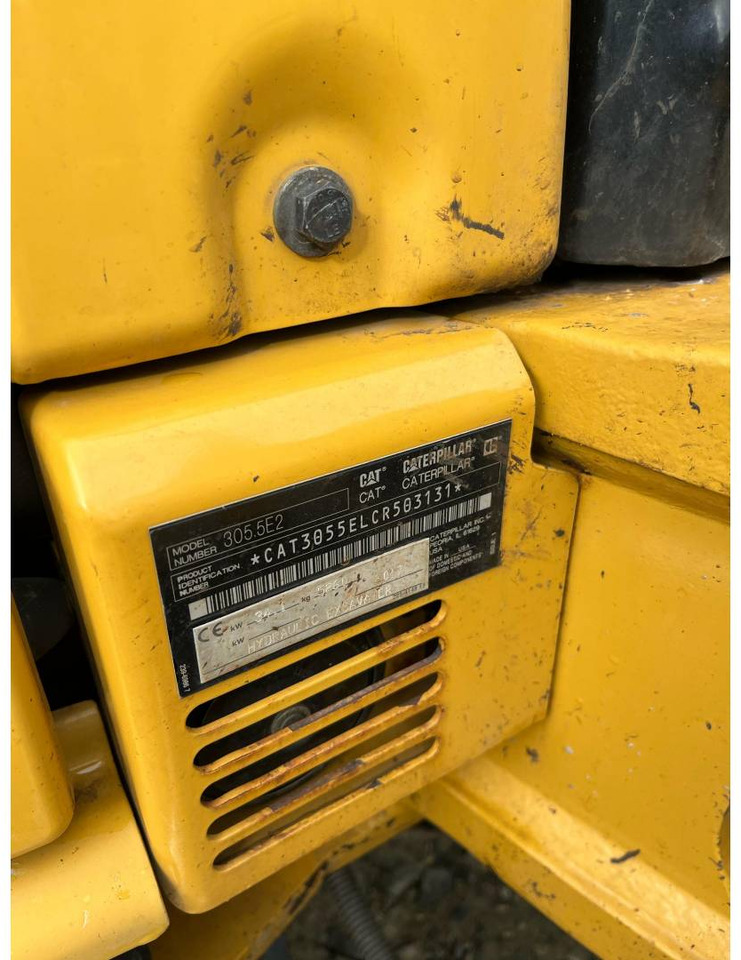 Excavadora de cadenas CAT 305.5E2CR: foto 6