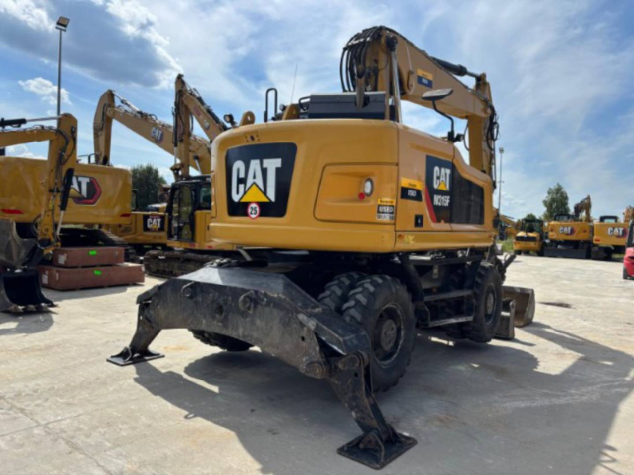 CAT M315F - Excavadora de ruedas: foto 3 CAT M315F - Excavadora de ruedas: foto 3