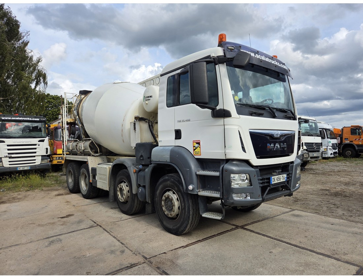 TGS 35.400 8X4 Concrete Mixer Stetter Euro 6 Steelsuspension - Camión hormigonera: foto 5 TGS 35.400 8X4 Concrete Mixer Stetter Euro 6 Steelsuspension - Camión hormigonera: foto 5