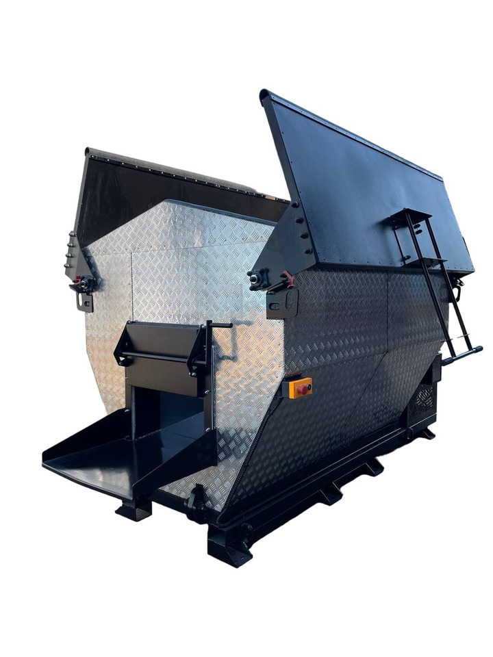TICAB Asphalt Hot Box from the Manufacturer for 2,8 t, termiskais bunkurs asfaltam HB-2 - Construcción de carreteras: foto 2 TICAB Asphalt Hot Box from the Manufacturer for 2,8 t, termiskais bunkurs asfaltam HB-2 - Construcción de carreteras: foto 2