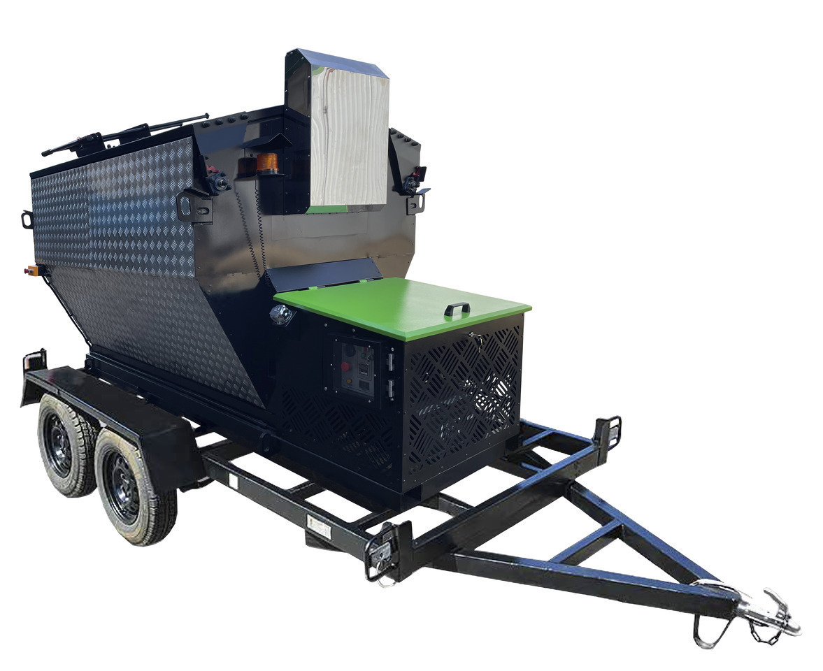 TICAB Asphalt Hot Box from the Manufacturer for 2,8 t, termiskais bunkurs asfaltam HB-2 - Construcción de carreteras: foto 4 TICAB Asphalt Hot Box from the Manufacturer for 2,8 t, termiskais bunkurs asfaltam HB-2 - Construcción de carreteras: foto 4