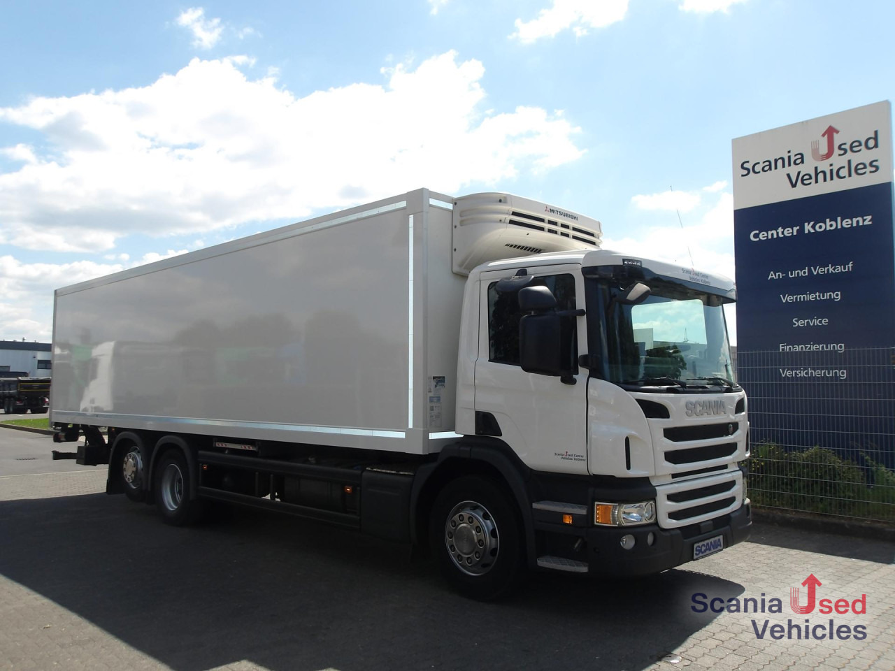 SCANIA P280 - 6x2*4 - KÜHLKOFFER 9m - MITSUBISHI - Frigorífico camión: foto 1 SCANIA P280 - 6x2*4 - KÜHLKOFFER 9m - MITSUBISHI - Frigorífico camión: foto 1