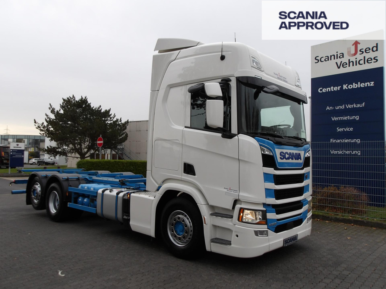SCANIA R 500 - 6x2*4 - BDF 715-745 - 2x TANKs - SCR ONLY - Portacontenedore/ Intercambiable camión: foto 1 SCANIA R 500 - 6x2*4 - BDF 715-745 - 2x TANKs - SCR ONLY - Portacontenedore/ Intercambiable camión: foto 1