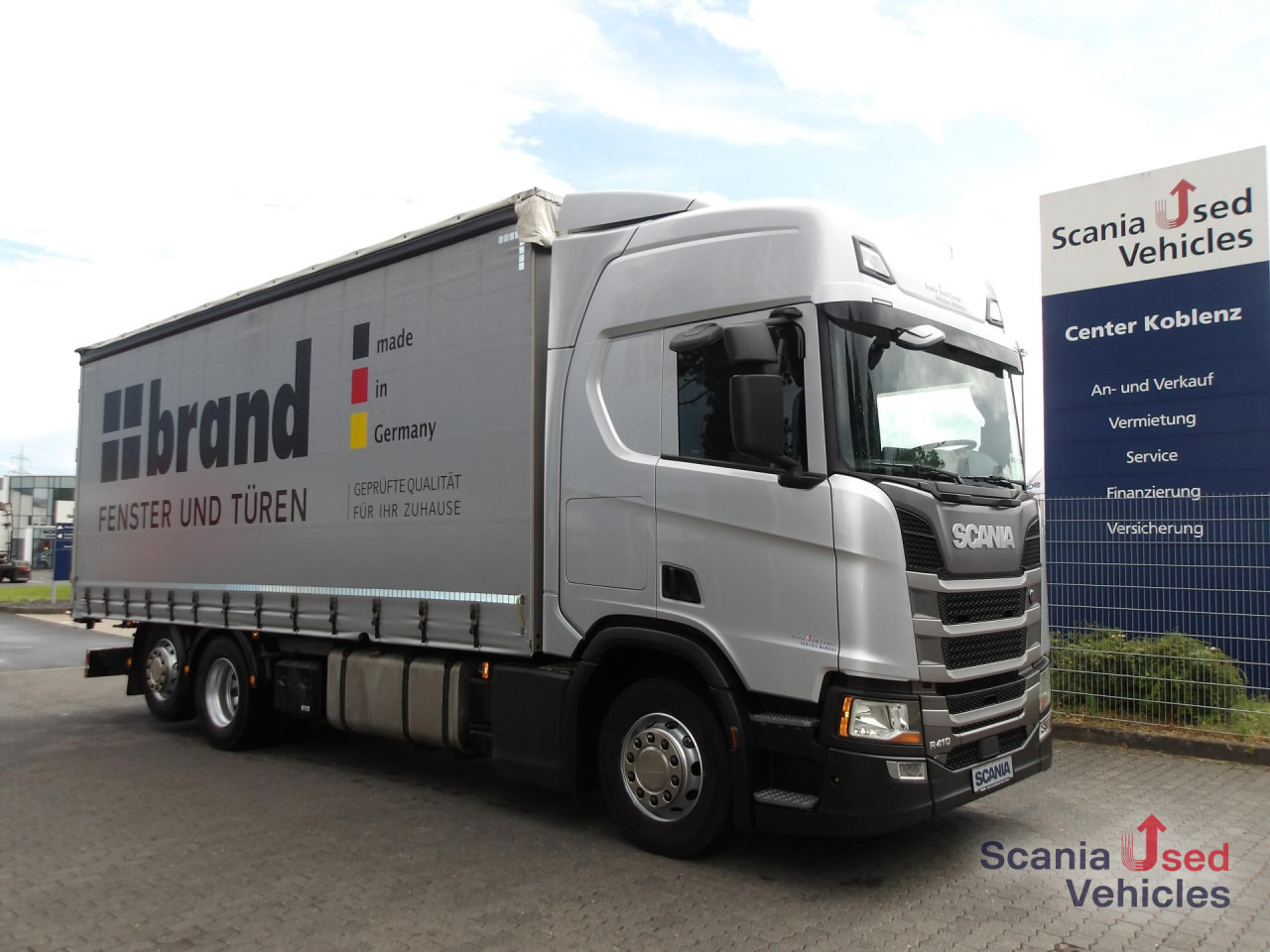 SCANIA R410 - 6x2 - CURTAINSIDER - EDSCHA - STAPLERHALT. - Camión lona: foto 1 SCANIA R410 - 6x2 - CURTAINSIDER - EDSCHA - STAPLERHALT. - Camión lona: foto 1