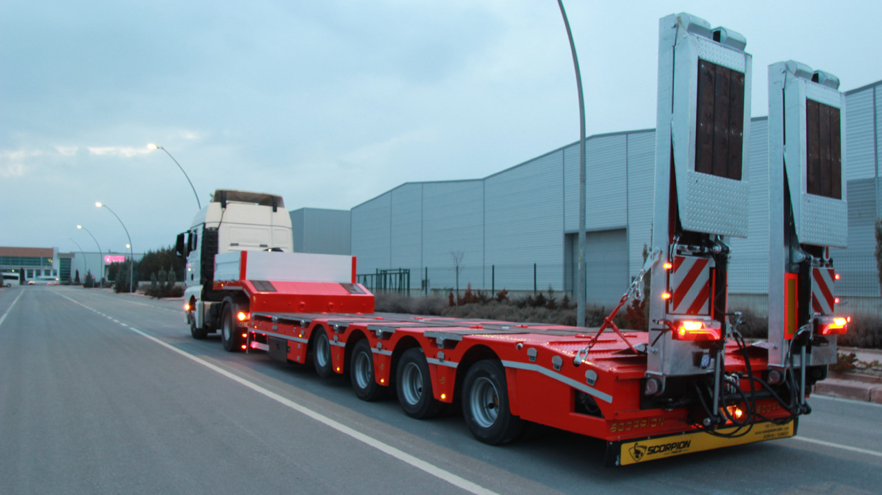 Scorpion Trailer NEW 4 AXLE LOWBED SEMI TRAILER (MANUFACTURER COMPANY) - Góndola rebajadas semirremolque: foto 2 Scorpion Trailer NEW 4 AXLE LOWBED SEMI TRAILER (MANUFACTURER COMPANY) - Góndola rebajadas semirremolque: foto 2