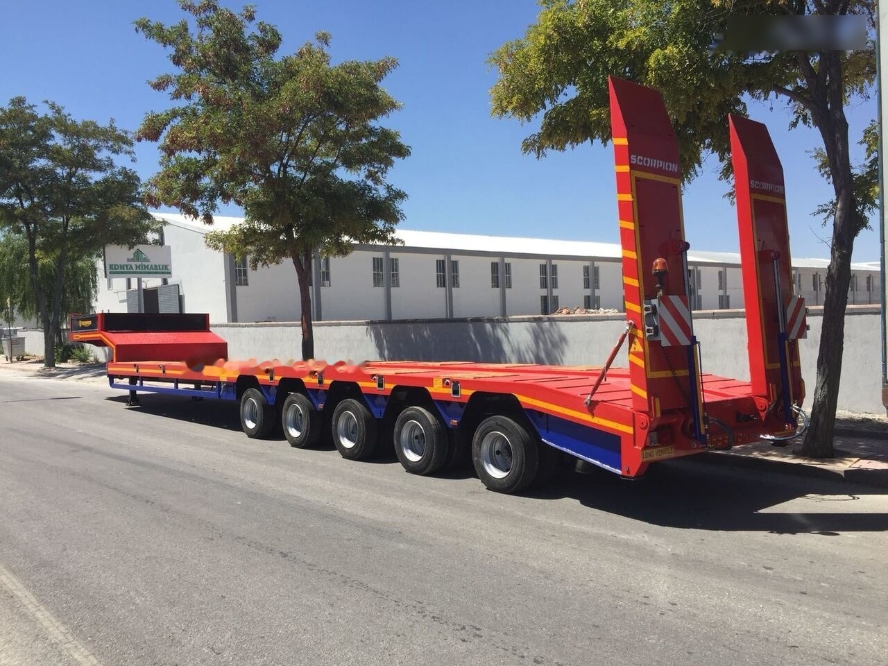 Góndola rebajadas semirremolque nuevo Scorpion Trailer SCORPION TRAILER NEW 5 AXLE LOWBED SEMI TRAILER (MANUFACTURER COMPANY): foto 14