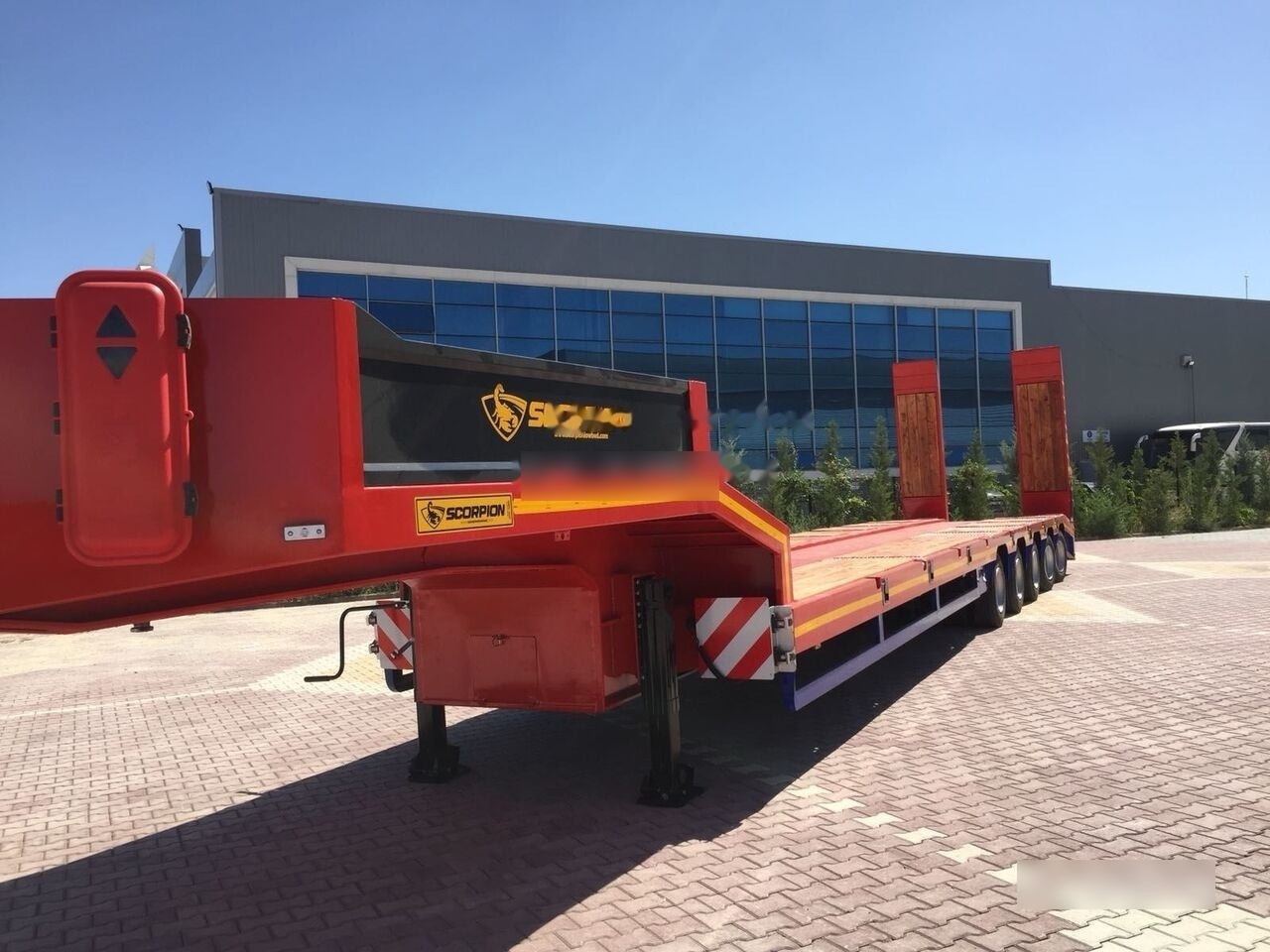 Góndola rebajadas semirremolque nuevo Scorpion Trailer SCORPION TRAILER NEW 5 AXLE LOWBED SEMI TRAILER (MANUFACTURER COMPANY): foto 10