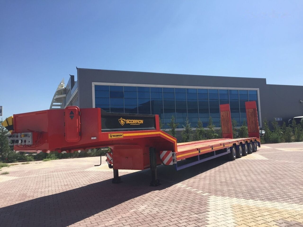 Góndola rebajadas semirremolque nuevo Scorpion Trailer SCORPION TRAILER NEW 5 AXLE LOWBED SEMI TRAILER (MANUFACTURER COMPANY): foto 9
