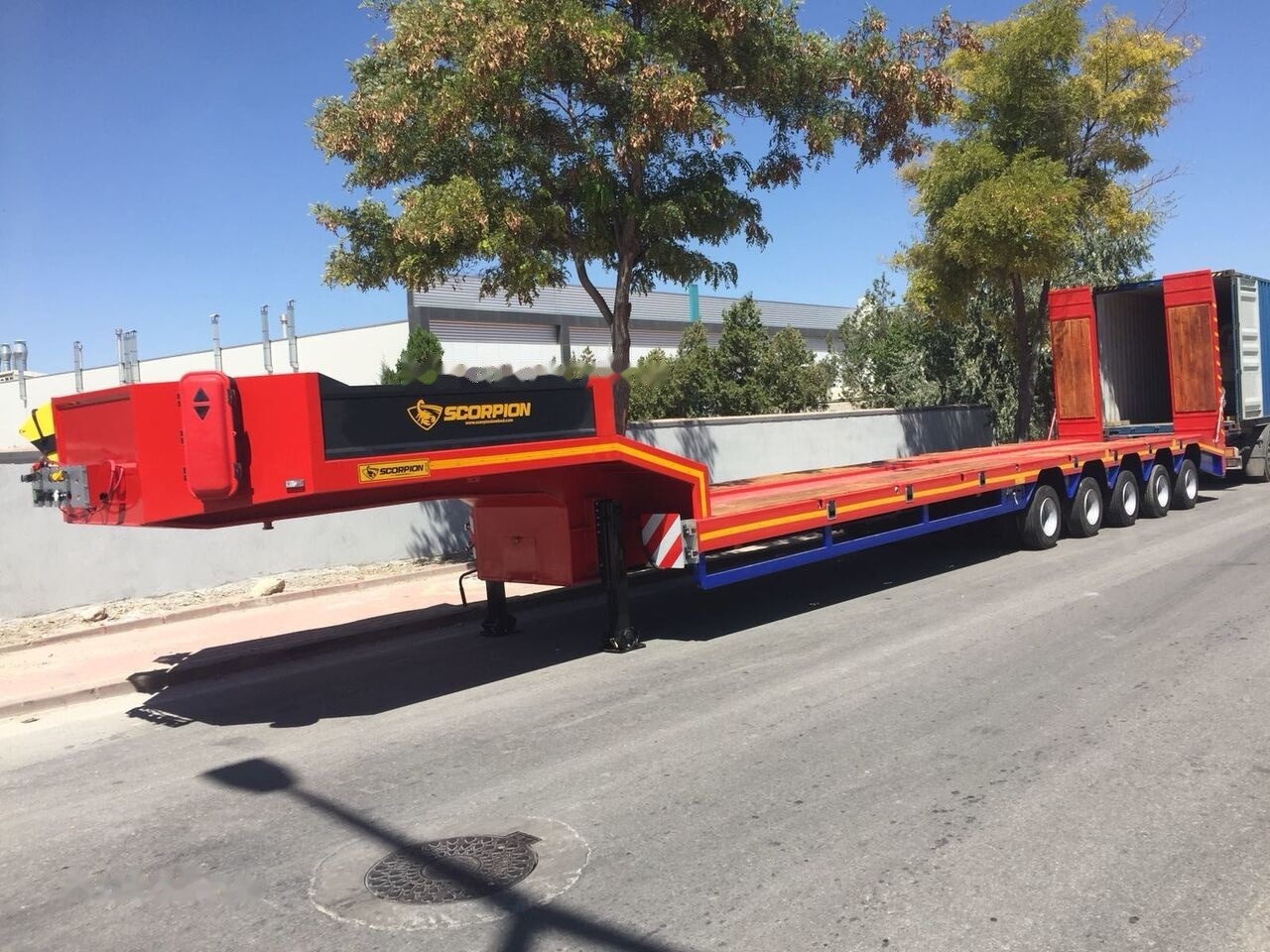 Góndola rebajadas semirremolque nuevo Scorpion Trailer SCORPION TRAILER NEW 5 AXLE LOWBED SEMI TRAILER (MANUFACTURER COMPANY): foto 13