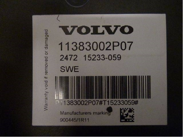 Volvo Motorstyrenhet, 11383002 - Sistema eléctrico para Maquinaria de construcción: foto 2 Volvo Motorstyrenhet, 11383002 - Sistema eléctrico para Maquinaria de construcción: foto 2