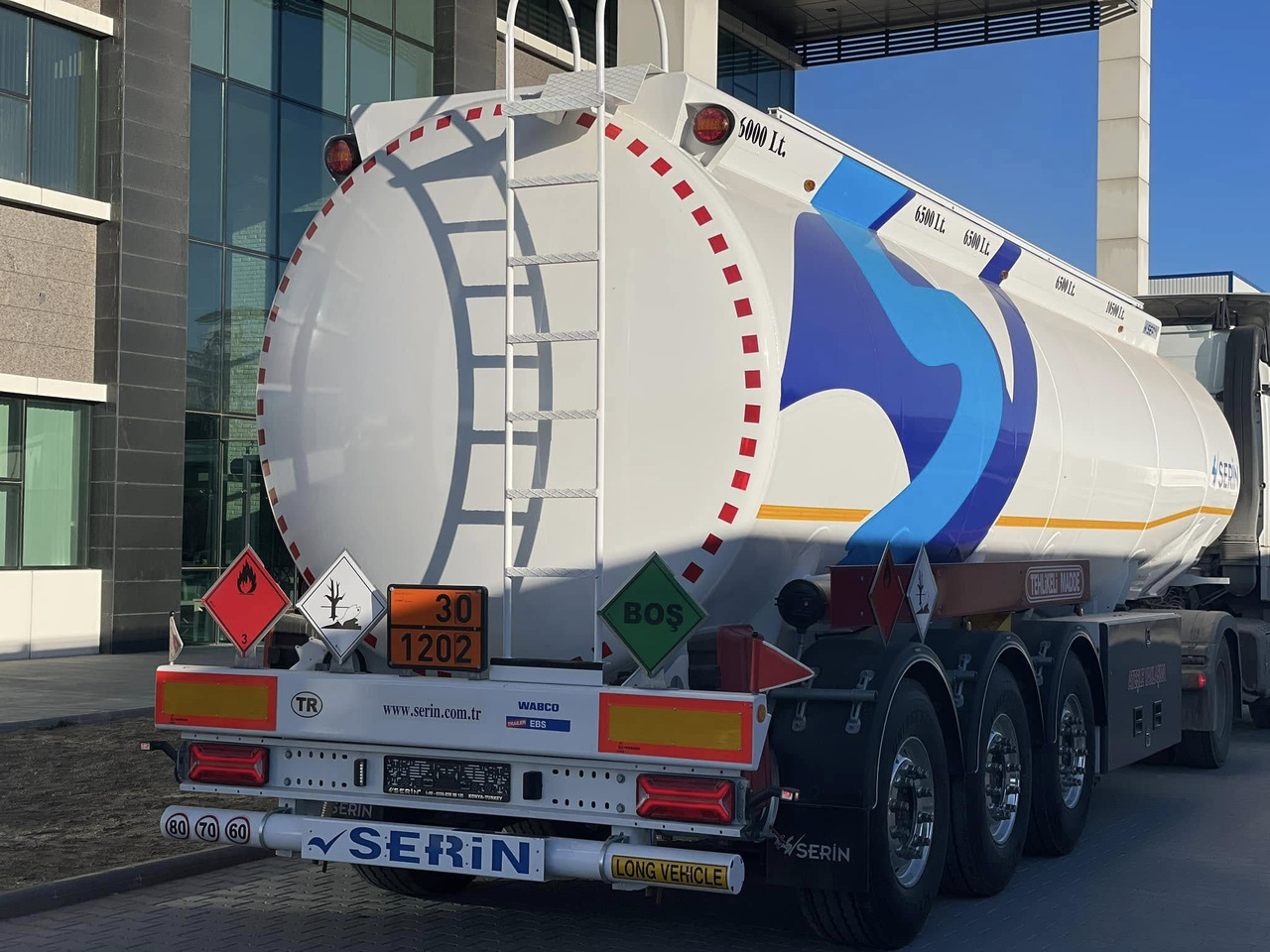 Cisterna semirremolque para transporte de combustible nuevo SERIN Fuel Oil  Aluminium Tanker: foto 10