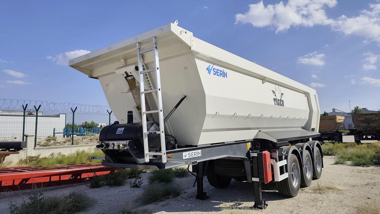 Volquete semirremolque para transporte de materiales áridos nuevo SERIN Tiger HARDOX  28 m³ Tipper Semi-Trailer: foto 6 Volquete semirremolque para transporte de materiales áridos nuevo SERIN Tiger HARDOX  28 m³ Tipper Semi-Trailer: foto 6