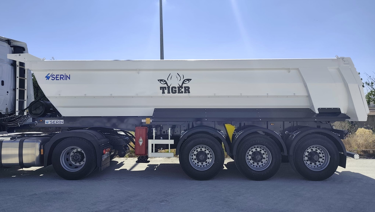 Volquete semirremolque para transporte de materiales áridos nuevo SERIN Tiger HARDOX  28 m³ Tipper Semi-Trailer: foto 10 Volquete semirremolque para transporte de materiales áridos nuevo SERIN Tiger HARDOX  28 m³ Tipper Semi-Trailer: foto 10