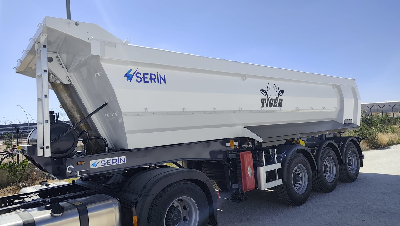 Volquete semirremolque para transporte de materiales áridos nuevo SERIN Tiger HARDOX  28 m³ Tipper Semi-Trailer: foto 9 Volquete semirremolque para transporte de materiales áridos nuevo SERIN Tiger HARDOX  28 m³ Tipper Semi-Trailer: foto 9