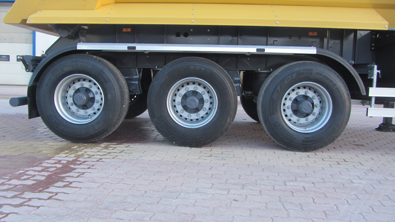 Volquete semirremolque para transporte de materiales áridos nuevo SERIN Tiger Hardox Tipper Semi Trailer 20 m³/24 m³ /28 m³: foto 8