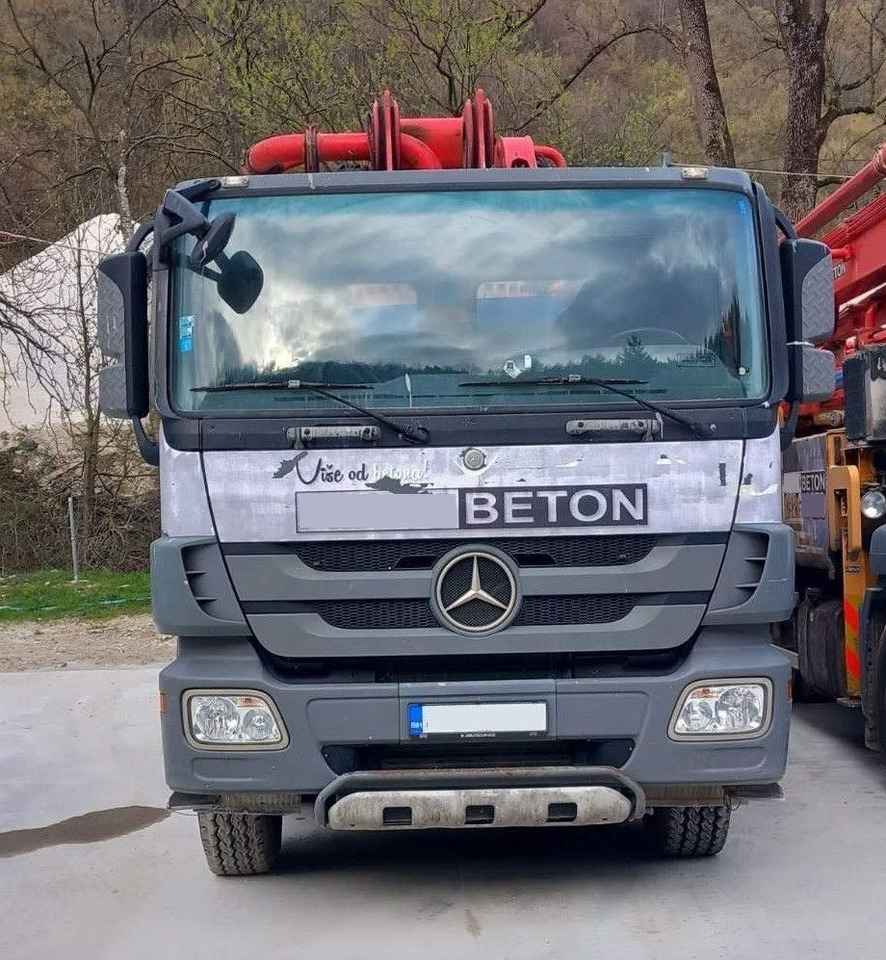 Mercedes-Benz Actros 4448 10x4, E5, MP-3, Putzmeister M46-5 - Bomba de hormigón: foto 4 Mercedes-Benz Actros 4448 10x4, E5, MP-3, Putzmeister M46-5 - Bomba de hormigón: foto 4
