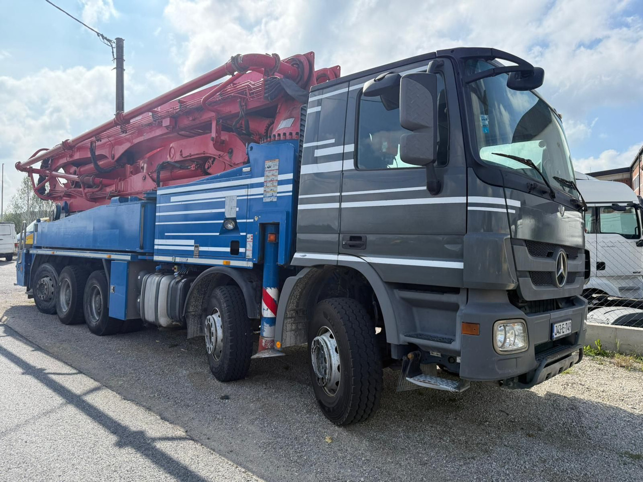 Mercedes-Benz Actros 4448 10x4, E5, MP-3, Putzmeister M46-5 - Bomba de hormigón: foto 1 Mercedes-Benz Actros 4448 10x4, E5, MP-3, Putzmeister M46-5 - Bomba de hormigón: foto 1