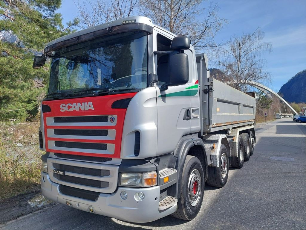 Scania G480 10x4, E5, Opticruise, Moser MBK - Volquete camión: foto 1 Scania G480 10x4, E5, Opticruise, Moser MBK - Volquete camión: foto 1