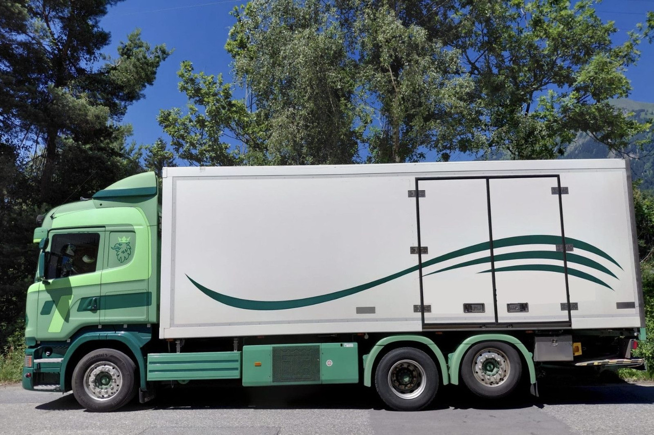 Scania R450 6x2, E6, Thermo King UT 1200, Ladebordwand - Frigorífico camión: foto 2 Scania R450 6x2, E6, Thermo King UT 1200, Ladebordwand - Frigorífico camión: foto 2