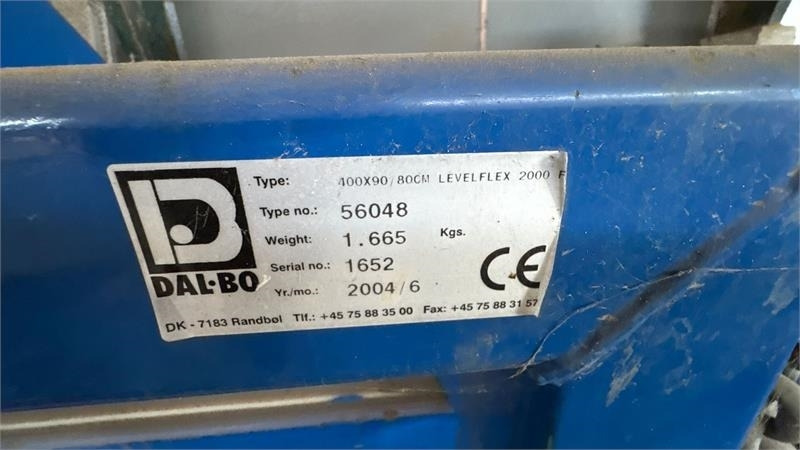 Dal-Bo 4m Frontpakker Levelflex 2000 4 m. - Rodillo agrícola: foto 3 Dal-Bo 4m Frontpakker Levelflex 2000 4 m. - Rodillo agrícola: foto 3