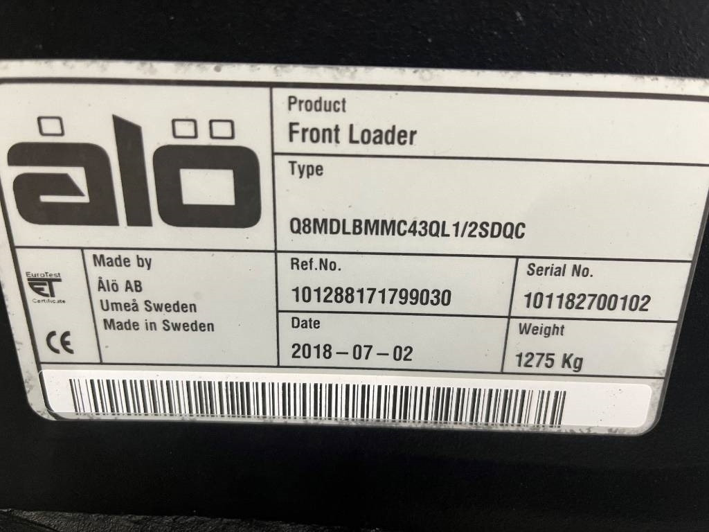 Reservdelar / Parts till Ålö Quicke Q8 - Cargador frontal para tractor: foto 3 Reservdelar / Parts till Ålö Quicke Q8 - Cargador frontal para tractor: foto 3