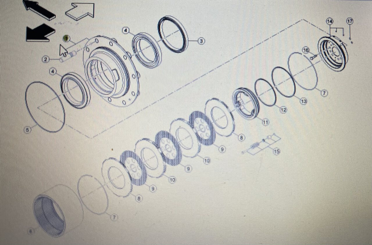 CLAAS 00 1156 140 0/Claas Axion-piasta koła/Claas Axion 870-810 stage 4 - Cubo para Maquinaria agrícola: foto 1 CLAAS 00 1156 140 0/Claas Axion-piasta koła/Claas Axion 870-810 stage 4 - Cubo para Maquinaria agrícola: foto 1