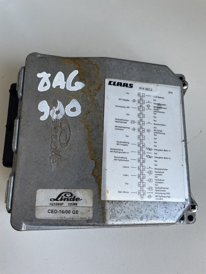 Claas Jaguar - moduł sterownik 014365.2 - Sistema eléctrico para Cosechadora de forraje: foto 1 Claas Jaguar - moduł sterownik 014365.2 - Sistema eléctrico para Cosechadora de forraje: foto 1