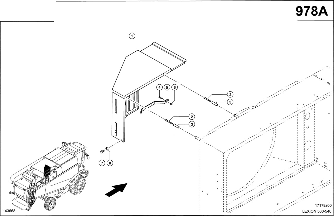 Claas Lexion 560 OSŁONA WENTYLATORA 0007980980 (Silnik c13, c9, c6.6; osłona wentylatora) - Ventilador para Maquinaria agrícola: foto 1 Claas Lexion 560 OSŁONA WENTYLATORA 0007980980 (Silnik c13, c9, c6.6; osłona wentylatora) - Ventilador para Maquinaria agrícola: foto 1