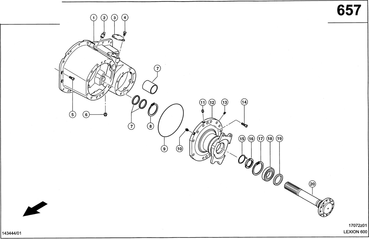 Claas Lexion 600 KOŁNIERZ TARCZY HAMULCOWEJ LE 0007700582 (Napęd jezdny; skrzynia biegów) - Discos de freno para Maquinaria agrícola: foto 1 Claas Lexion 600 KOŁNIERZ TARCZY HAMULCOWEJ LE 0007700582 (Napęd jezdny; skrzynia biegów) - Discos de freno para Maquinaria agrícola: foto 1